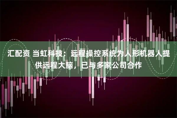 汇配资 当虹科技：远程操控系统为人形机器人提供远程大脑，已与多家公司合作
